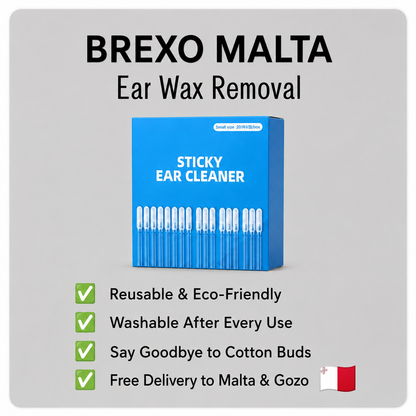 24 Sticky Ear Cleaning Sticks Per Pack – Set of 3